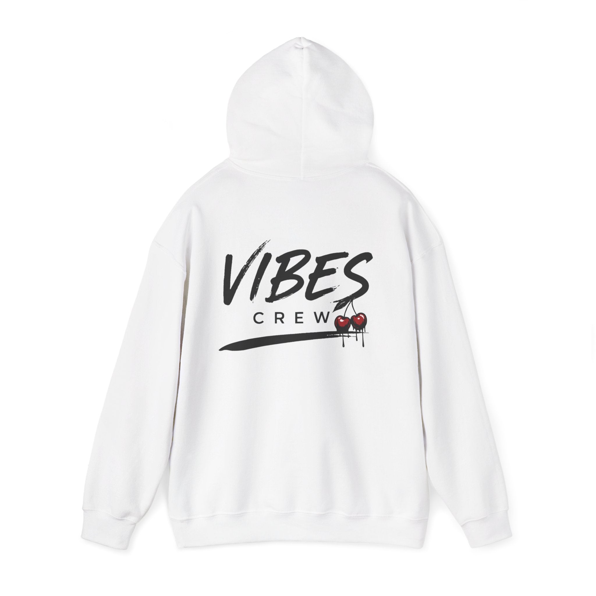 Unisex Heavy Blend Cherry Vibes Crew Hoodie