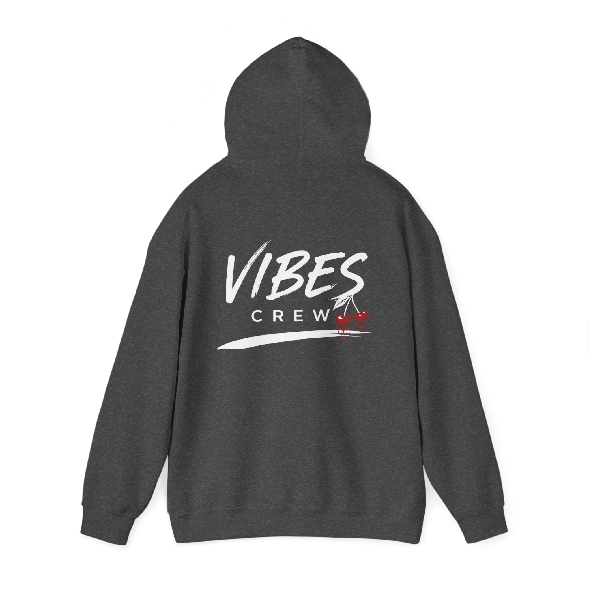 Unisex Heavy Blend Cherry Vibes Crew Hoodie